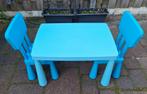 Ikea Mammut Kinder tafel met 2 Stoelen, Kinderen en Baby's, Kinderkamer | Tafels en Stoelen, Ophalen, Gebruikt, Tafel(s) en Stoel(en)