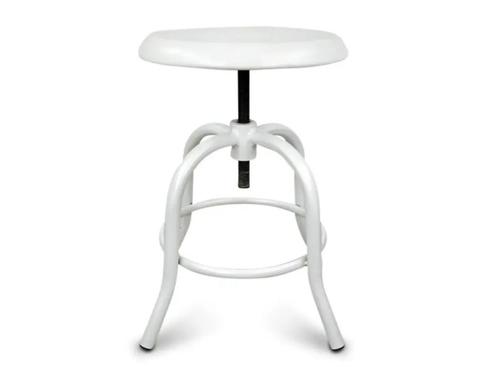 Superleuke en -handige By-Boo kruk *NIEUW*, Huis en Inrichting, Stoelen, Nieuw, Eén, Metaal, Wit, Ophalen of Verzenden