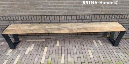 3x hardhout (FSC) zitbank Velopa 243x42x47,5cm  tuinbanken, Tuin en Terras, Tuinbanken, Gebruikt, Hout, Ophalen of Verzenden