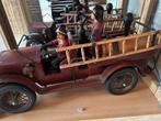Vintage Houten Brandweerauto, Ophalen of Verzenden