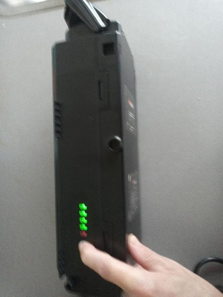 giant accu, Fietsen en Brommers, Fietsaccessoires | Fietsaccu's, Zo goed als nieuw, Verzenden