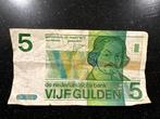 5 Gulden Biljet - 1973, Postzegels en Munten, Bankbiljetten | Nederland, Ophalen of Verzenden, 5 gulden, Los biljet
