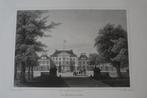 APELDOORN HET LOO PALEIS J.L. Terwen Mooie Staalgravure G65, Antiek en Kunst, Verzenden