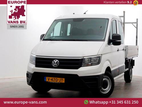 Volkswagen Crafter 35 2.0 TDI 140pk L3 D.C. Open laadbak Tre, Auto's, Bestelauto's, Bedrijf, Te koop, ABS, Airbags, Airconditioning