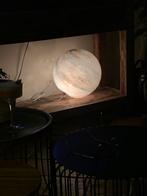 J-line lamp /tafellamp glas/bollamp, Huis en Inrichting, Lampen | Tafellampen, Ophalen of Verzenden, Zo goed als nieuw, Glas, 50 tot 75 cm
