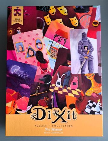 Kleurrijke Dixit Libellud puzzel 'Red Mishmash' 1000 stukjes beschikbaar voor biedingen