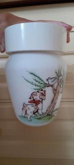 plafond lamp met hond en vogel wit bruin groen rood kinderkm, Antiek en Kunst, Ophalen of Verzenden