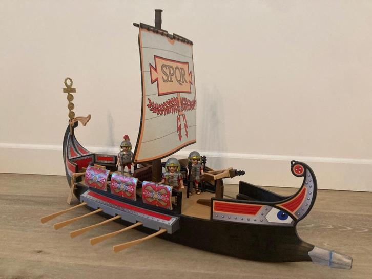 Playmobil Romeins galeischip 5390 - 2, Kinderen en Baby's, Speelgoed | Playmobil, Gebruikt, Complete set, Ophalen of Verzenden