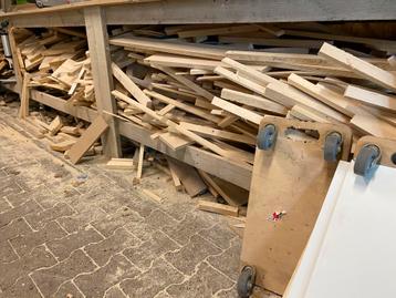 Grote lading haardhout (aanhanger vol) beschikbaar voor biedingen