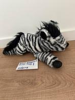 Pluche knuffel zebra, Ophalen of Verzenden, Gebruikt, Overige typen