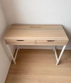 Ikea Alex bureau - eiken, kleine variant, Huis en Inrichting, Bureaus, Ophalen, Zo goed als nieuw