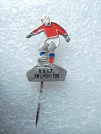 voetbal speldje zilvervoetje V.V.G.Z. Zwijndrecht, Verzamelen, Speldjes, Pins en Buttons, Ophalen of Verzenden, Zo goed als nieuw
