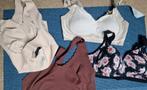 Pakketje sport bh's en push-up BH maat XL, Ophalen of Verzenden, Beige, BH