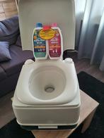 porta potti met nieuwe vloeistof, Ophalen, Gebruikt