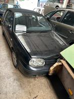 Volkswagen Golf 2001 Zwart Cabrio, Stof, Zwart, 4 stoelen, Zwart