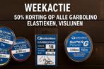 50% korting op alles Garbolino lijnen, haken en elastiek, Ophalen of Verzenden, Zo goed als nieuw