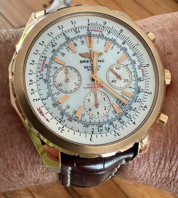 Breitling for Bentley 18 krt roségoud FULL SET NL (rolex) beschikbaar voor biedingen