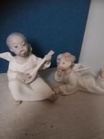 Twee Lladro engeltjes met matte afwerking VINTAGE, Verzamelen, Beelden en Beeldjes, Ophalen of Verzenden, Zo goed als nieuw