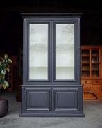 Prachtige franse vitrinekast | Klassieke buffetkast #2422, Antiek en Kunst, Ophalen of Verzenden