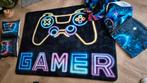 Gaming Vloerkleed, Kussen en Deken Set, Huis en Inrichting, 100 tot 150 cm, Zo goed als nieuw, 150 tot 200 cm, Rechthoekig