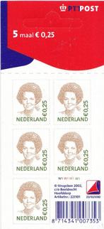 Koningin Beatrix – logo PTT Post – W1W1W1W1 – MNH – V 2036, Verzenden, Na 1940, Postfris