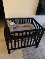 TWF Box Timo Zwart verstelbaar incl. Matras, Kinderen en Baby's, Boxen, Ophalen, Gebruikt