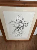 Schilderij Dopey Sneeuwwitje met Houten Lijst, Ophalen