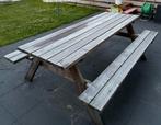 Picknicktafel, Tuin en Terras, Picknicktafels, Ophalen, Gebruikt, Inklapbaar, Rechthoekig