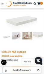 Junior matras 70x150 vanRoyal Health Foam, Ophalen, Zo goed als nieuw, Eenpersoons, 90 cm
