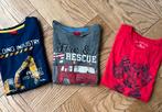 3 T-shirts met lange mouw, Kinderen en Baby's, Kinderkleding | Maat 128, Verzenden, Gebruikt, Jongen, Shirt of Longsleeve