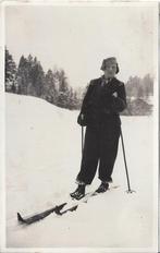 Fotokaart Prinses Juliana in Tirol op ski's, 1936, Verzamelen, Gebruikt, Kaart, Foto of Prent, Buitenland, Verzenden