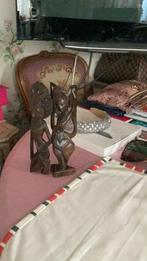 Houten beelden uit india, Antiek en Kunst, Verzenden