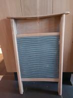 Wasbord  zink  Hout, Ophalen of Verzenden