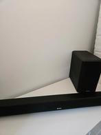 Denon Heos HomeCinema HS2 Soundbar + Subwoofer - Zwart, Ophalen of Verzenden, Met externe subwoofer, Gebruikt
