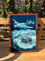 Schilderij op glas the flying Dutchman K.L.M, Ophalen of Verzenden