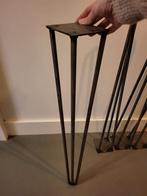 4 hairpin poten 73 cm, Ophalen, Tafelpoot, Minder dan 50 cm, Gebruikt