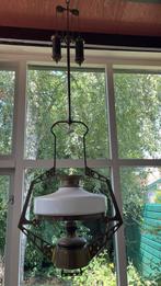Antieke olielamp hanglamp art deco, Ophalen