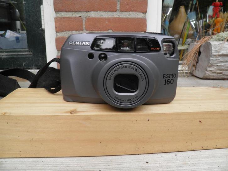 Pentax espio 160 point and shoot, Audio, Tv en Foto, Fotocamera's Analoog, Zo goed als nieuw, Compact, Pentax, Ophalen of Verzenden