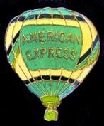 American Express pin- l.groen-geel, Verzenden, Nieuw, Transport, Speldje of Pin