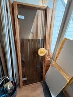 Saunadeur en 4 kachels, Doe-het-zelf en Verbouw, Deuren en Horren, Ophalen, 120 cm of meer, Minder dan 200 cm, Garagedeur