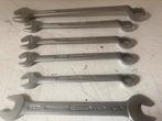 Gedore ring/steeksleutels + reparatiesetje Engels, Auto diversen, Autogereedschap, Ophalen of Verzenden, Zo goed als nieuw