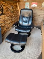 Stressless relax stoel zwart, Ophalen, Zo goed als nieuw