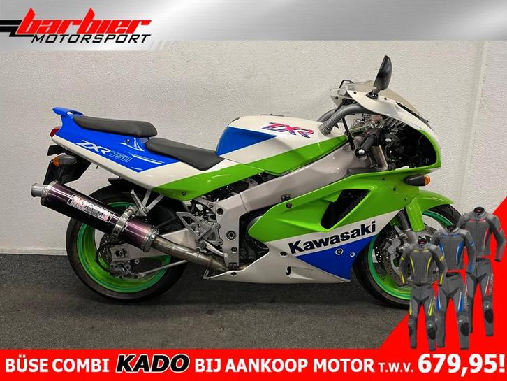 Kawasaki ZXR 750 (bj 1992), Motoren, Motoren | Kawasaki, Bedrijf, Super Sport, meer dan 35 kW, 4 cilinders, Motorrijbewijs A