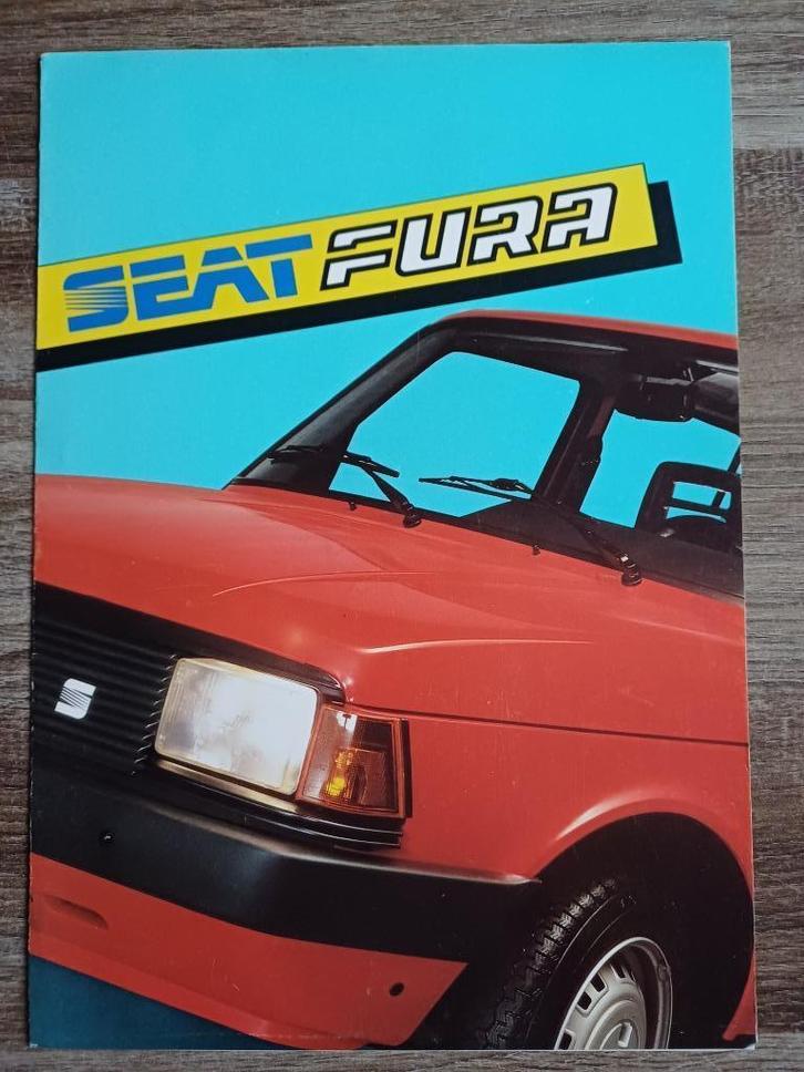 Seat Fura brochure, Boeken, Auto's | Folders en Tijdschriften, Gelezen, Overige merken, Verzenden