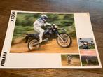 Yamaha XT350 Brochure.     (Y2), Motoren, Handleidingen en Instructieboekjes, Ophalen of Verzenden, Yamaha