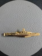 Dasspeld M-fregat Koninklijke Marine, Ophalen of Verzenden, Marine, Nederland, Embleem of Badge