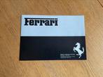 Nederlandse Ferrari folder., Ophalen of Verzenden, Zo goed als nieuw, Ferrari