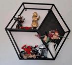 Hexagon wandplank metaal, Huis en Inrichting, Woonaccessoires | Wandplanken en Boekenplanken, Ophalen, Zo goed als nieuw