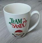 Kerst mok Kerstmok team Santa kerstman, Ophalen of Verzenden, Zo goed als nieuw, Overige stijlen, Kop(pen) en/of Schotel(s)