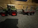 Bruder traktor met aanhangwagen, Kinderen en Baby's, Speelgoed | Speelgoedvoertuigen, Ophalen, Gebruikt